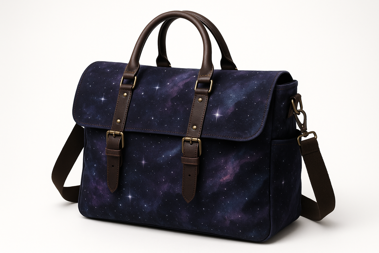 Cosmos Carryall Satchel
Spacious enough for your towel, snacks, and mild existential dread. Sturdy, stylish, and built to handle both errands and adventures across unknown worlds.