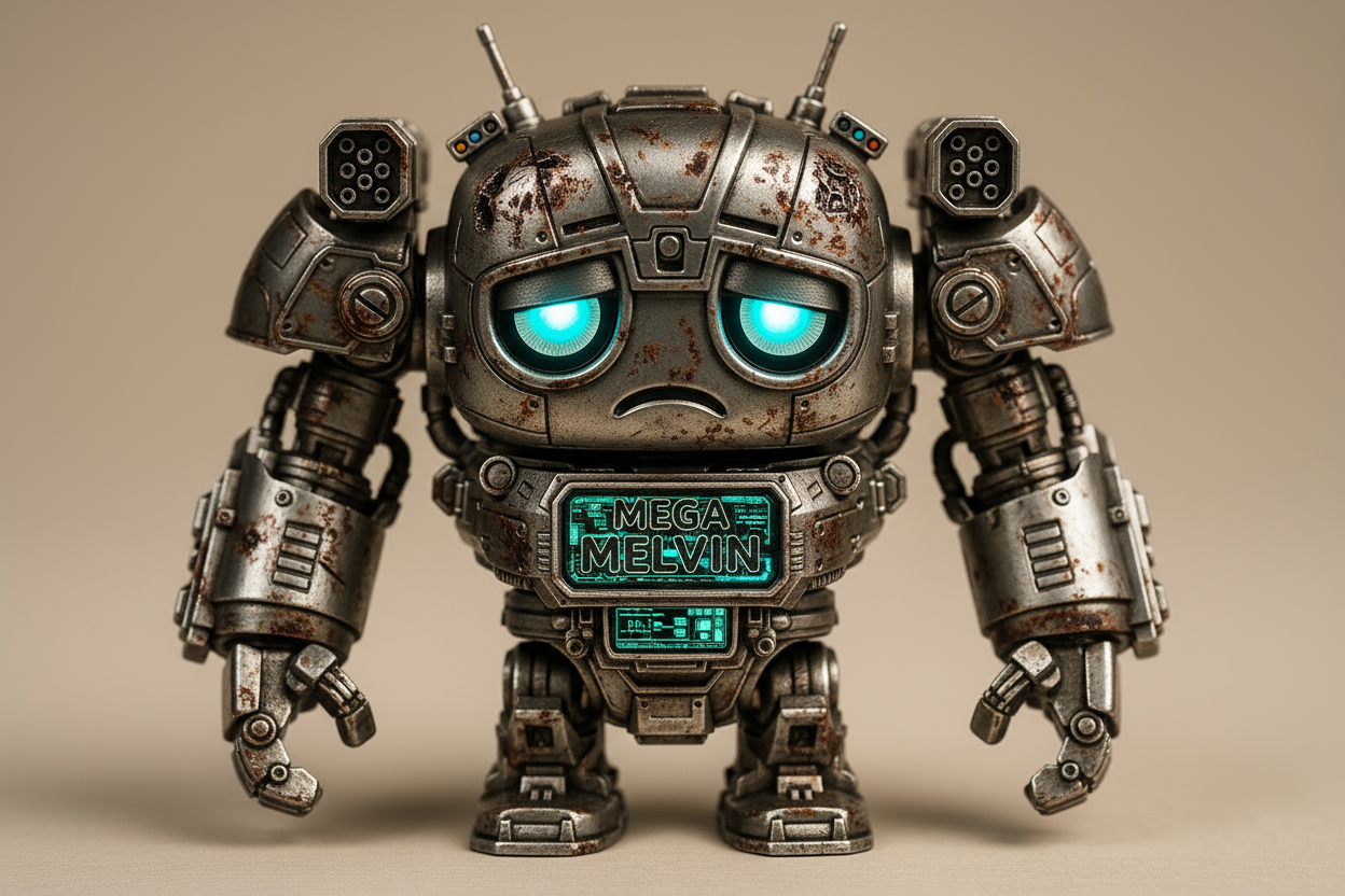 Mega Melvin the Grandly Disappointed Bot