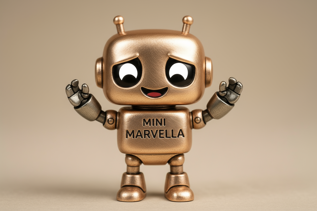 Mini Marvella the Merry Bot
