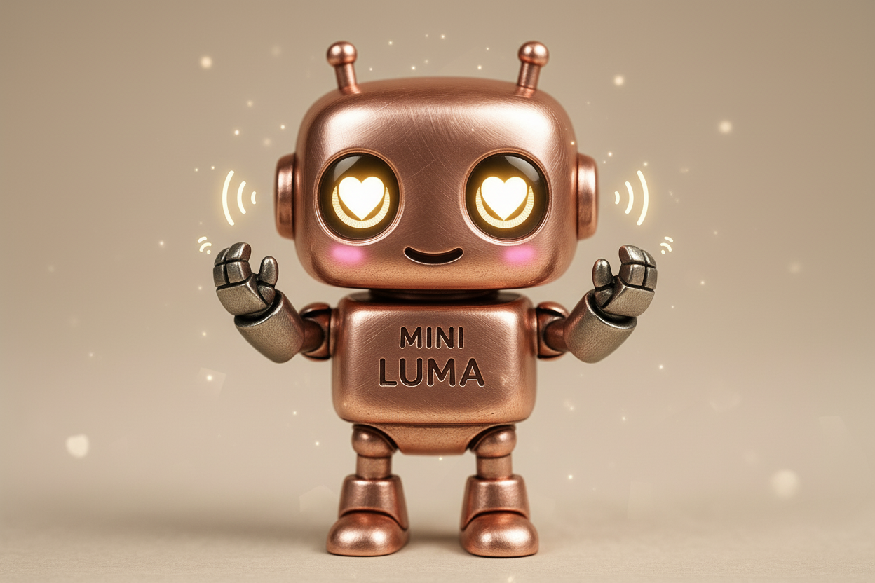 Mini Luma the Loving Bot